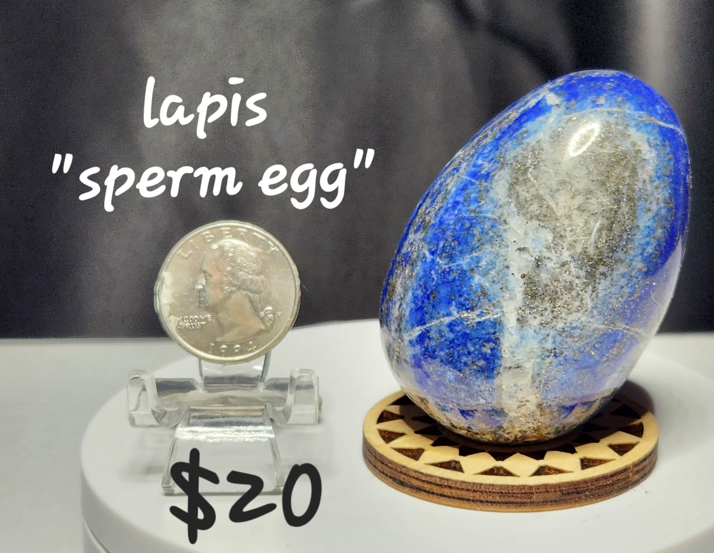 Lapis "sperm" egg