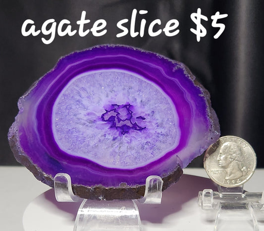 Agate slice