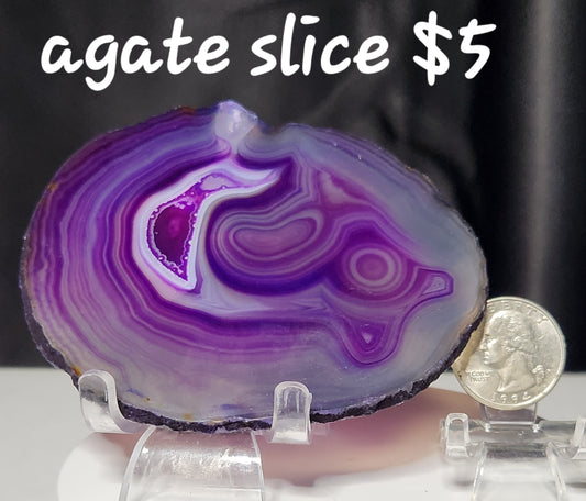 Agate slice