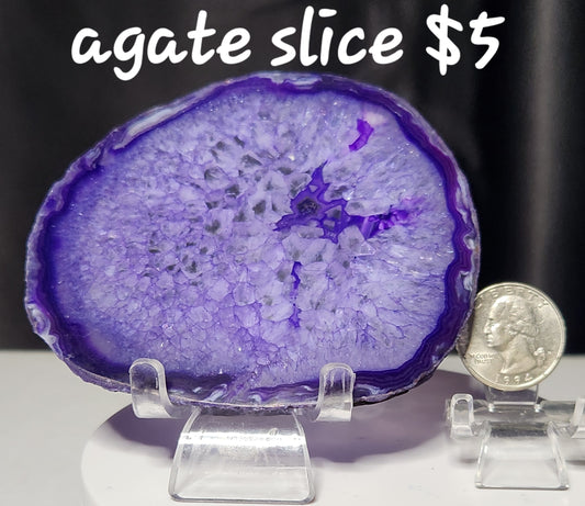 Agate slice