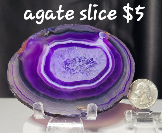 Agate slice