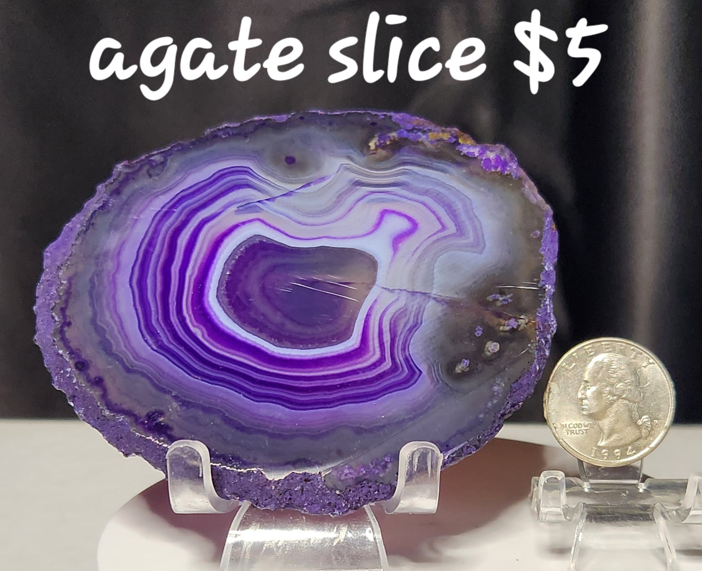 Agate slice