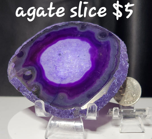 Agate slice