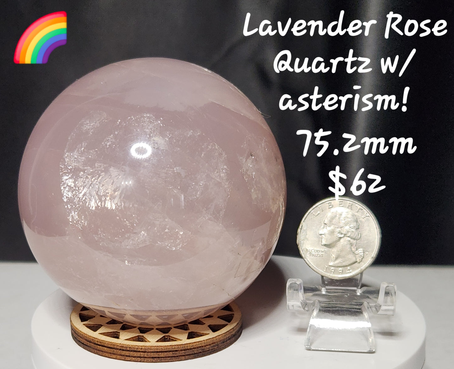 Lavender Rose Quartz