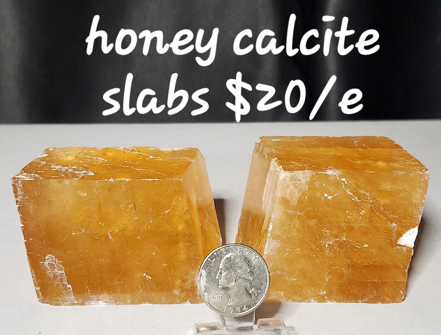 Honey Calcite Slabs